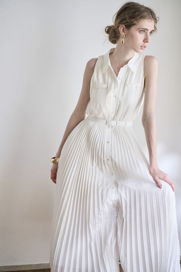 Estella Pleated  Dress