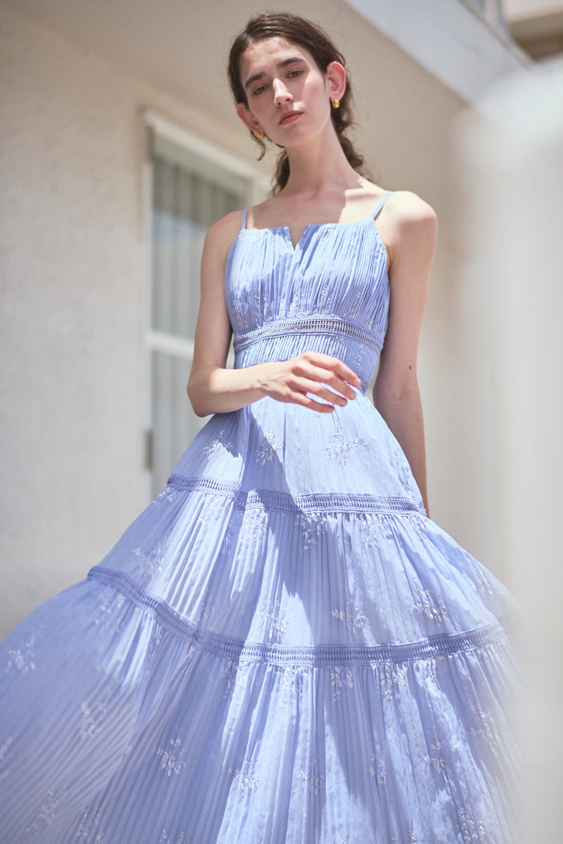 ワンピース Dolce Vita Pleated Dress Dolce Vita Pleated Dress -Lavender- – Estella.K