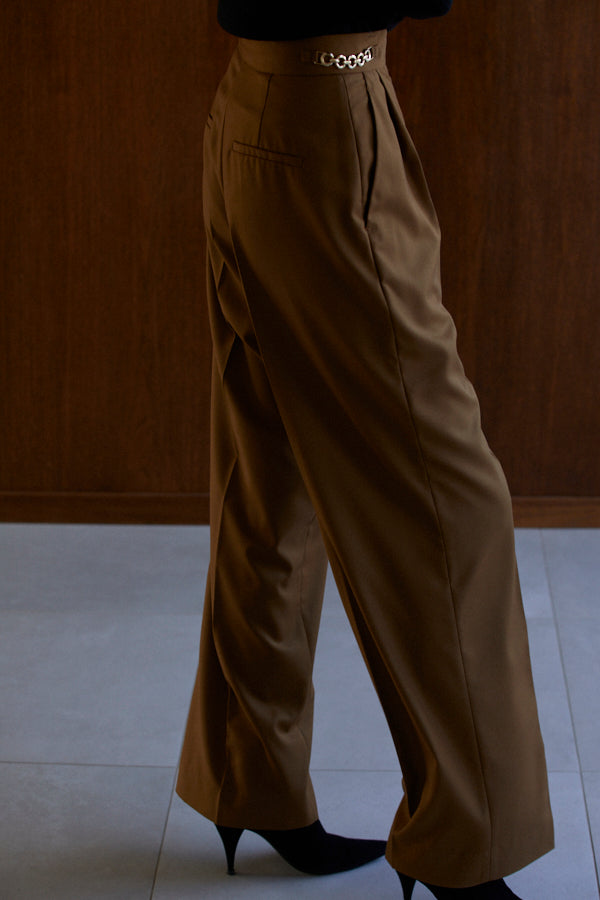 Ciara Semi-wide Pants  <br> -CAM-