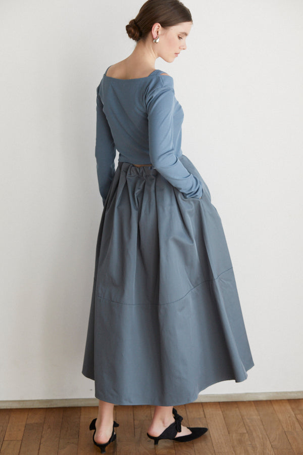 Rosalia Dress Set <br> -Blue.GRY-