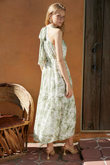 Positano Belted long Dress 2 -KHA- – Estella.K