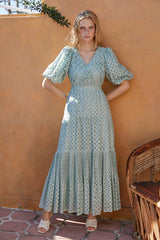 Estella.K　Nora Lace Trim Dress クリスマスファッション Nora Estella.K Lace Dress Trim