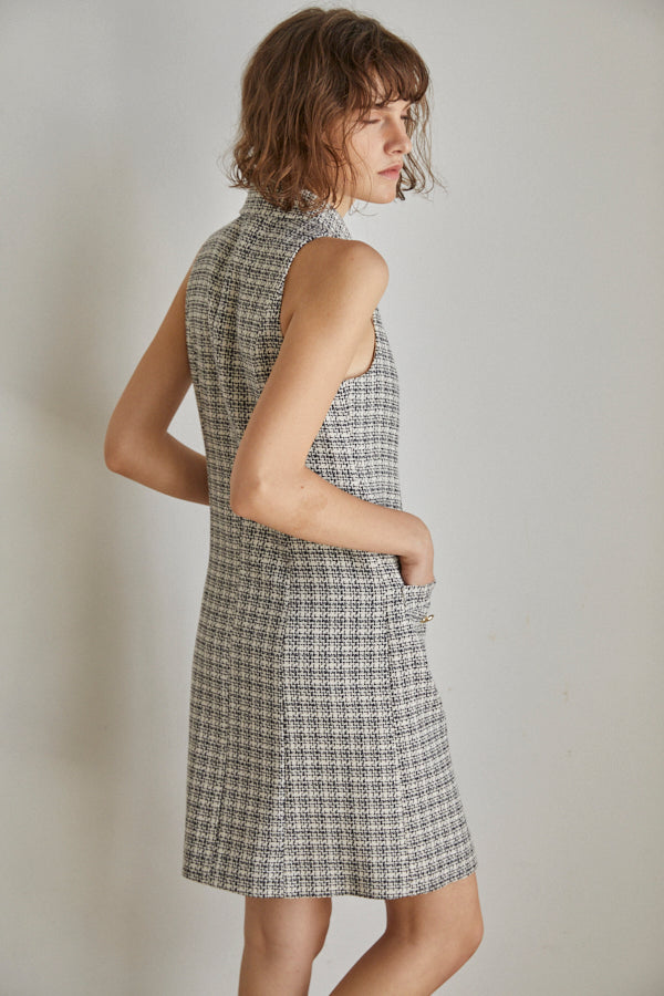 Estella.K ツイードミニマムドレス