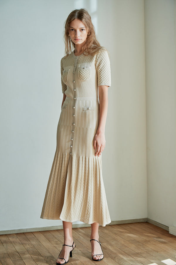 Louise  Knit Dress <br>  -ECU-