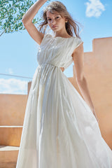 Ravello Silk Long Dress -OFF- – Estella.K