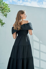 【大幅値下げ】Estella.K エステラケー Fiona Long Dress Fiona Long Dress -BLK- – Estella.K