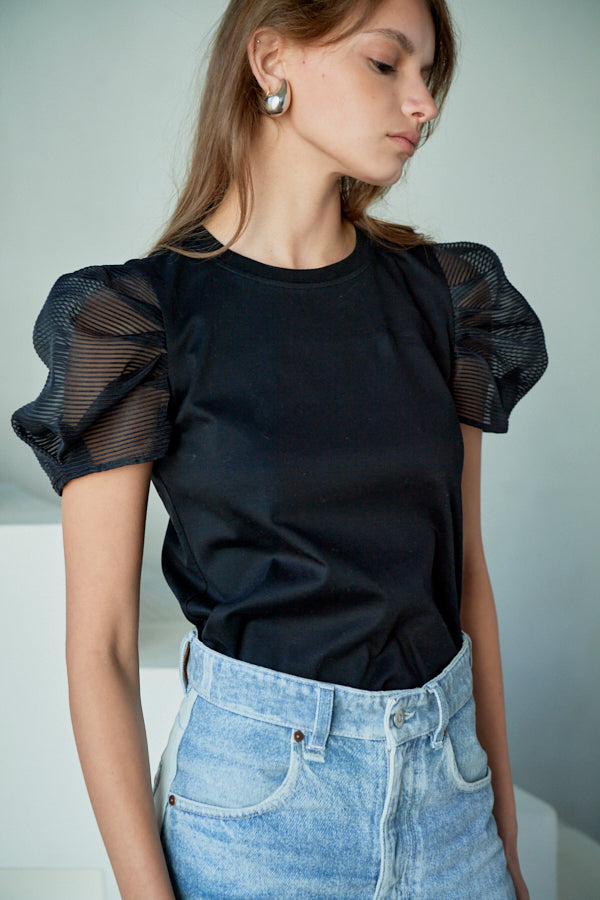 Double Date Top <br> -BLK-