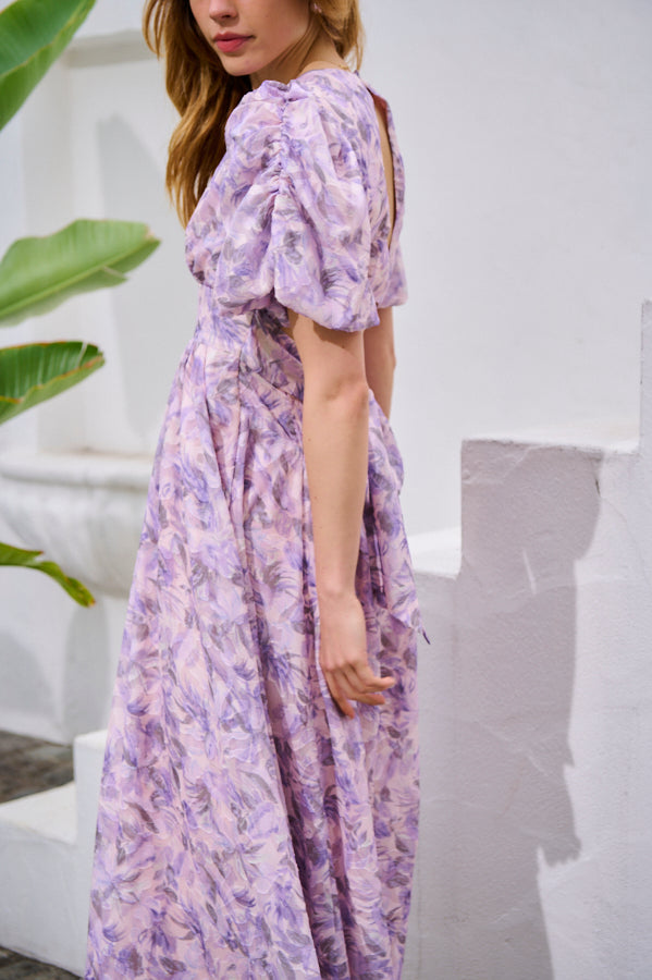 Harper Floral Dress <br>-LAV.flower-