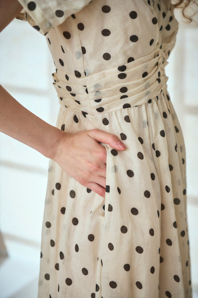 Isabella Long Dress <br>-IVO×bk.dot-