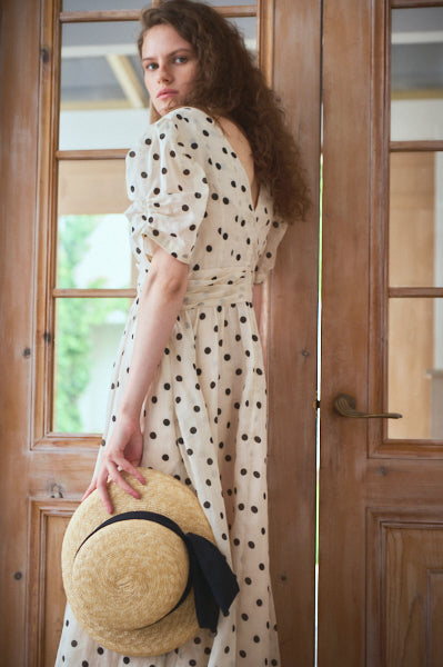 Isabella Long Dress <br>-IVO×bk.dot-