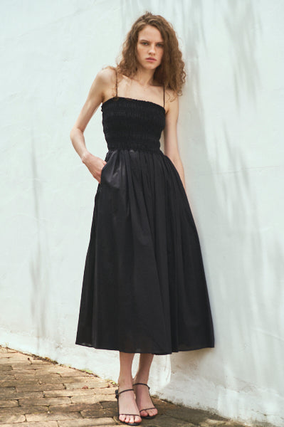 Before Sunset Dress <br>-BLK-