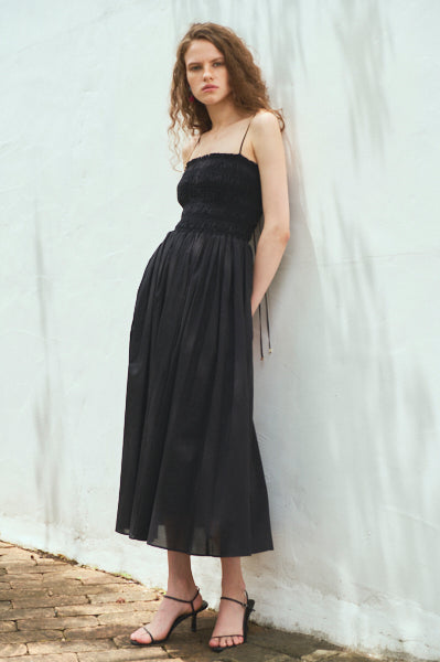 Before Sunset Dress <br>-BLK-