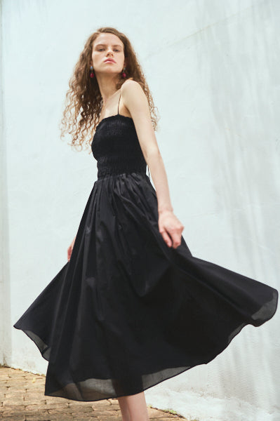 Before Sunset Dress <br>-BLK-