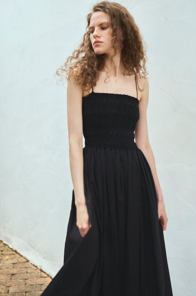 Before Sunset Dress <br>-BLK-