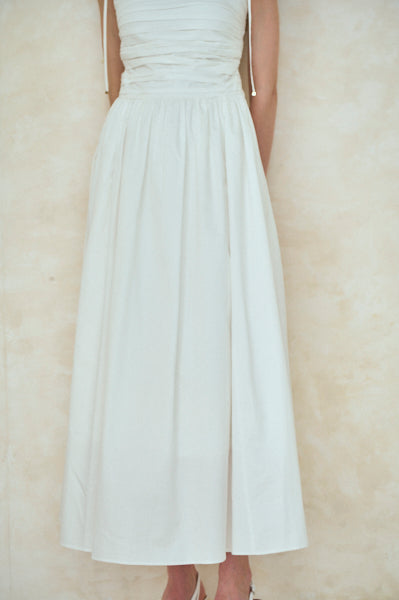 Taormina Dress <br> -WHT-