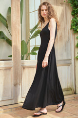 Vera Open Back Dress -BLK- – Estella.K