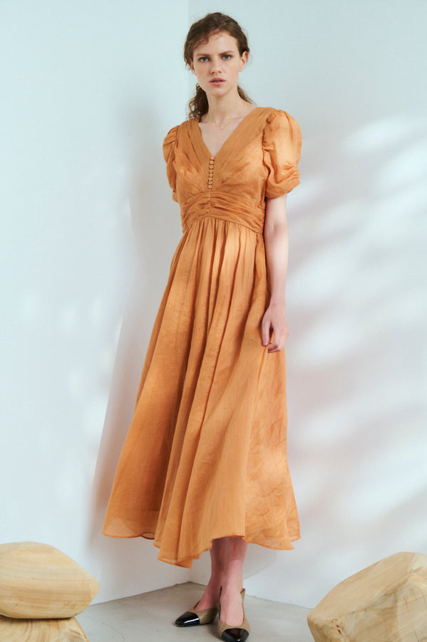 Isabella Long Dress <br>-ORG-