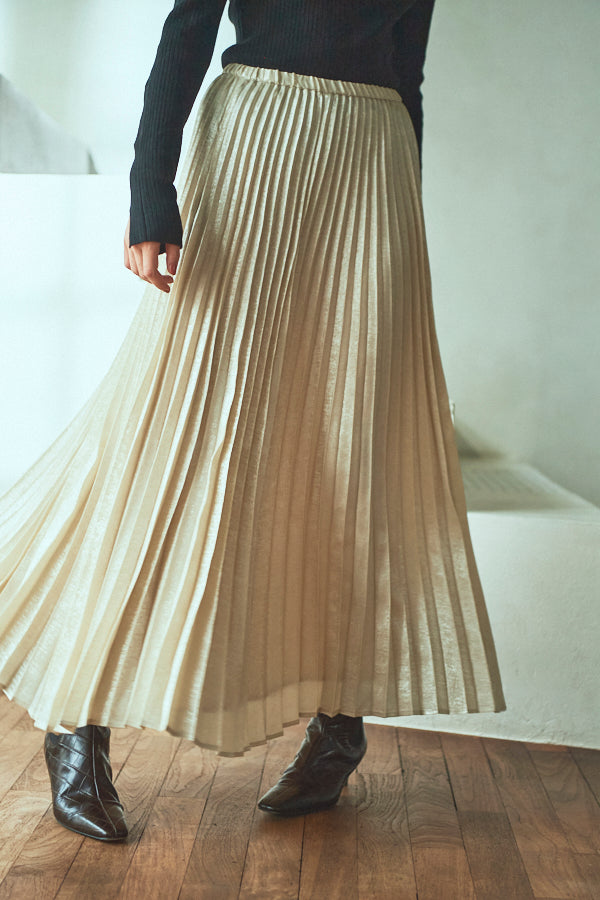 Siena Pleated Skirt <br>-IVO-