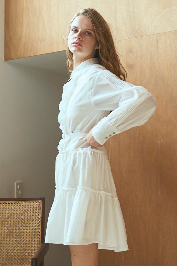 Pre-order Joslin Dress <br>-WHT-