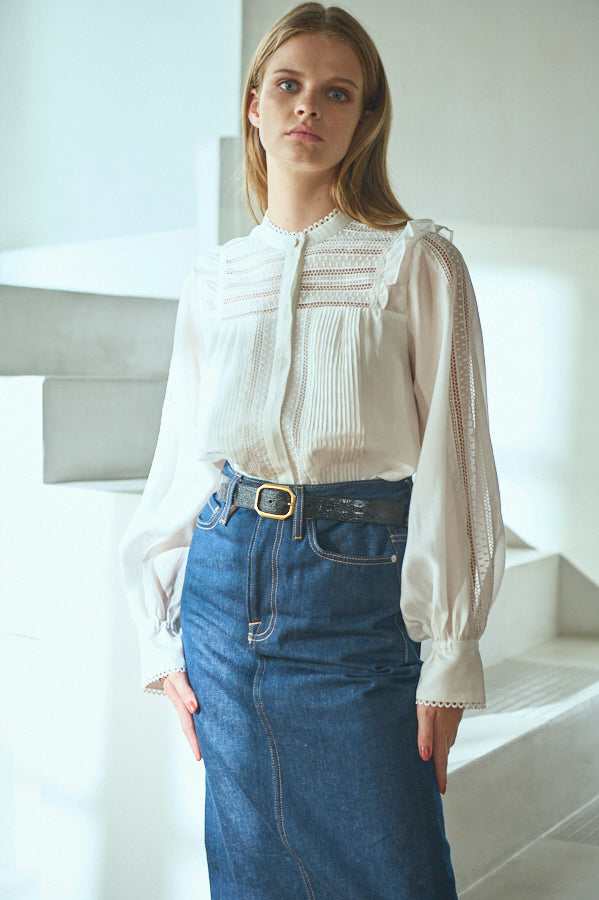 Alila Blouse <br>-WHT-