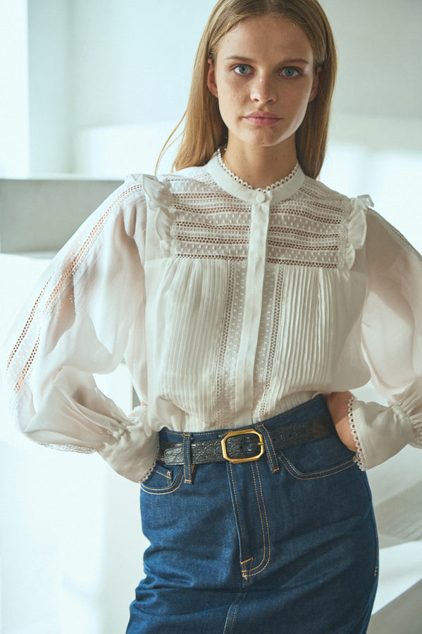 Alila Blouse <br>-WHT-