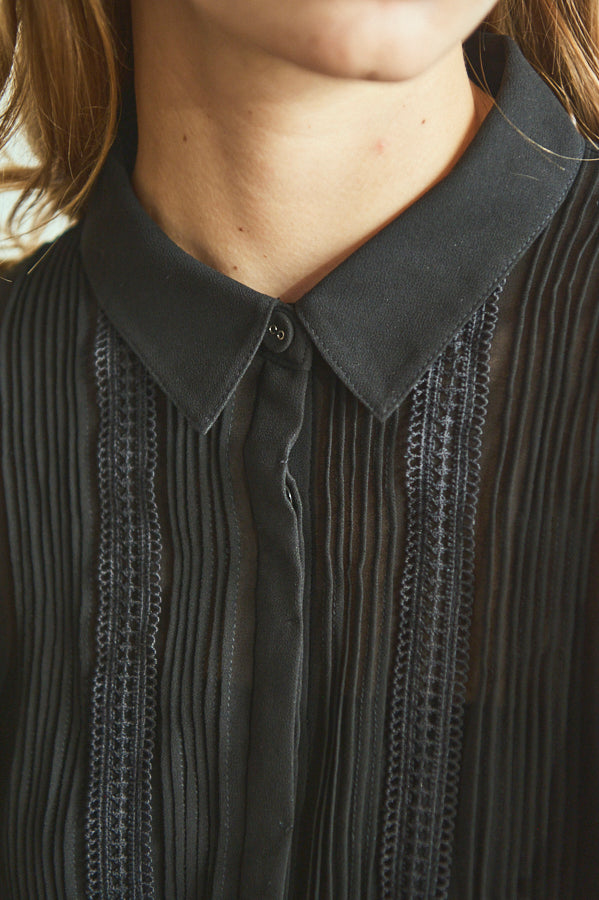 Loliana Blouse <br>-BLK-