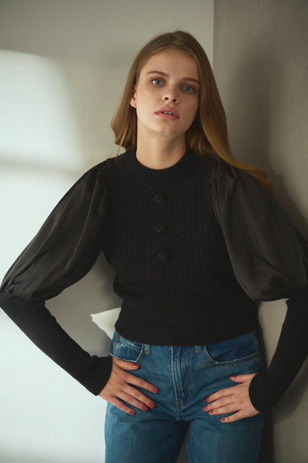 Eliana Pullover <br>-BLK-