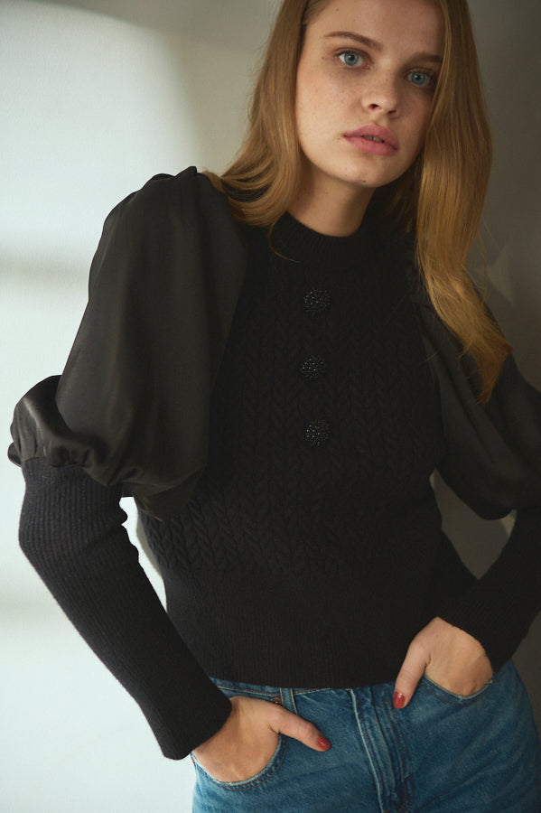 Eliana Pullover <br>-BLK-