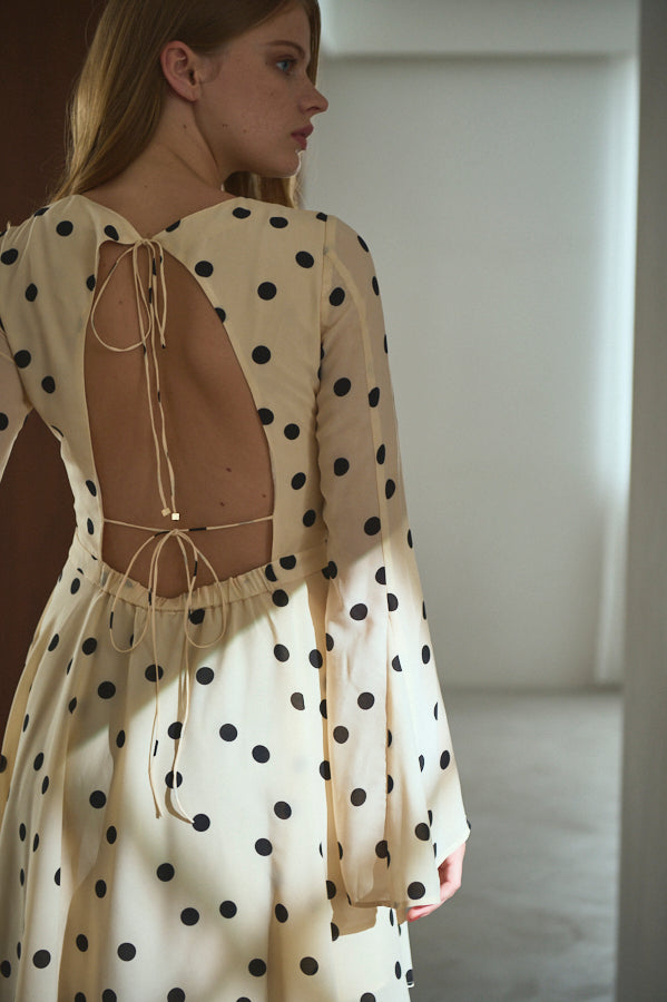 Emma Dress <br>-IVO×bk.dot-