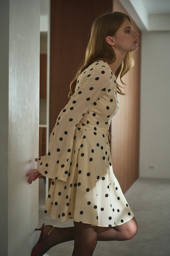 Emma Dress <br>-IVO×bk.dot-