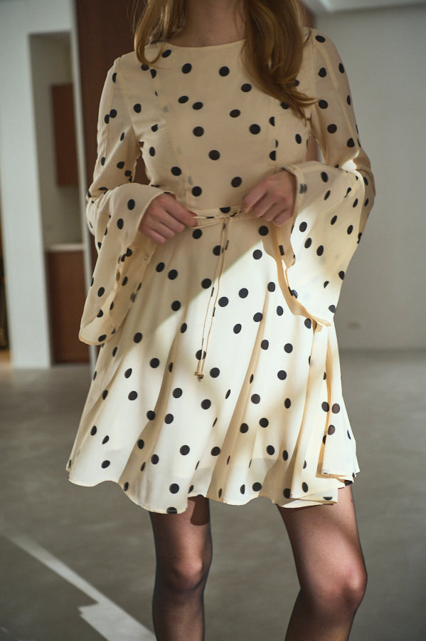 Emma Dress <br>-IVO×bk.dot-