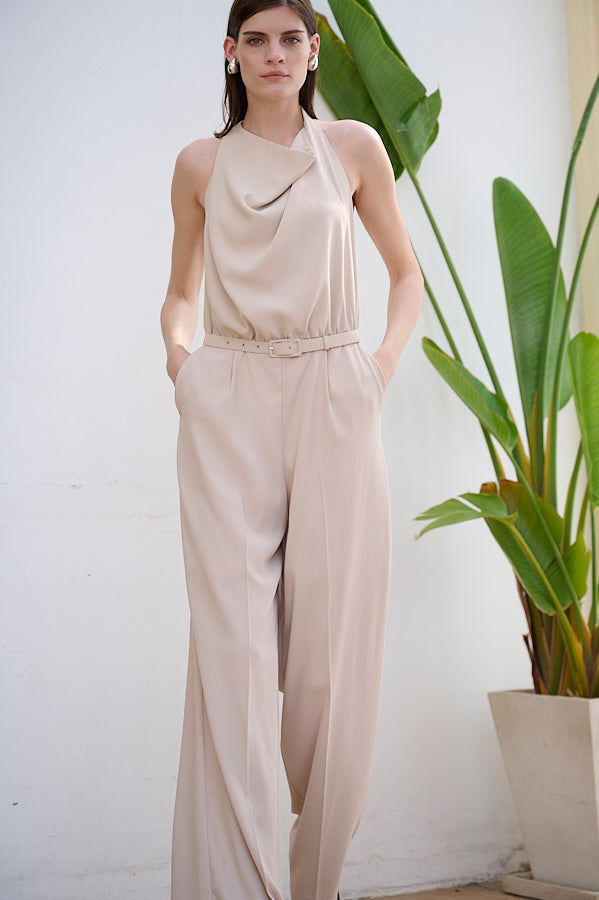 Helena Belted Jumpsuit <br>-IVO-