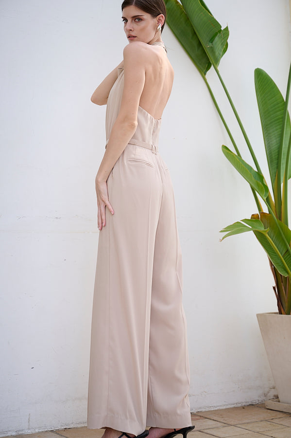 Helena Belted Jumpsuit <br>-IVO-