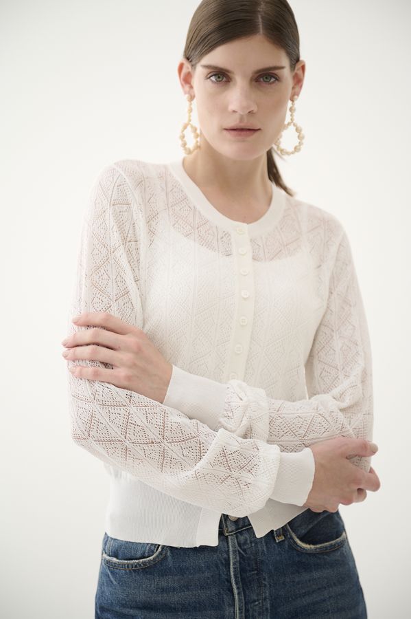 セール】Audrey Lace Shirt ハンカチーフレースシャツ（シャツ