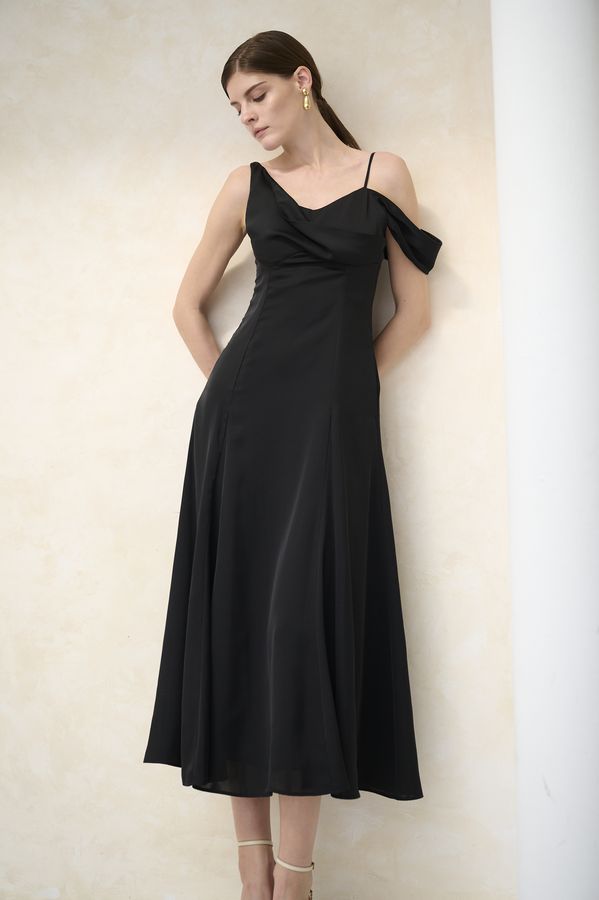 Gloria Dress <br> -Black-