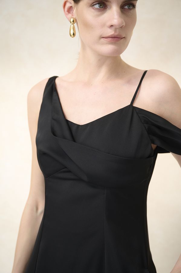 Gloria Dress <br> -Black-