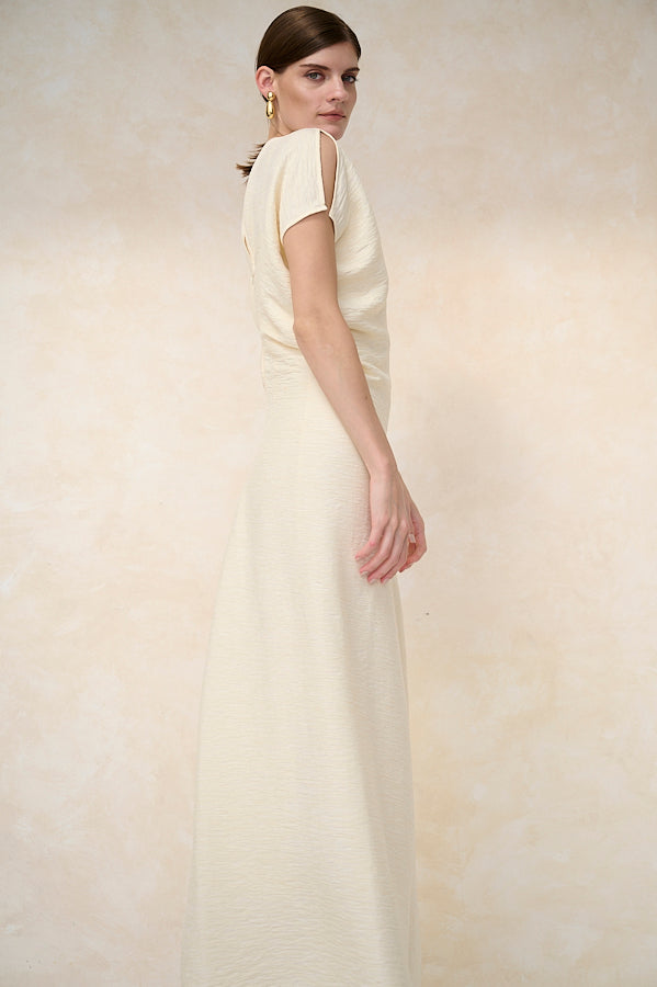 Dion Pleated Dress <br>-IVO-