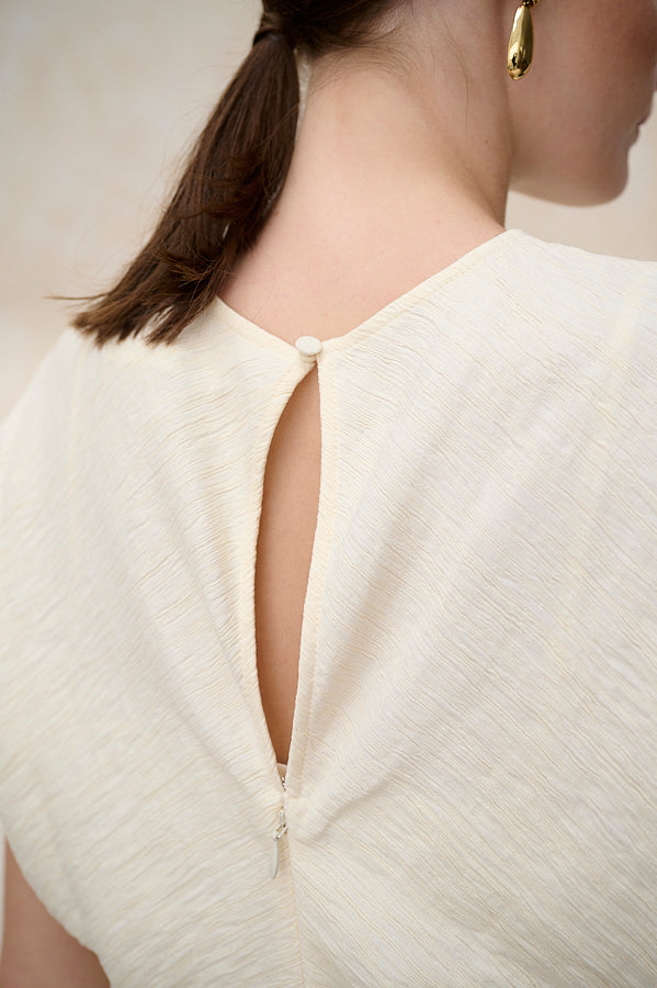Dion Pleated Dress <br>-IVO-