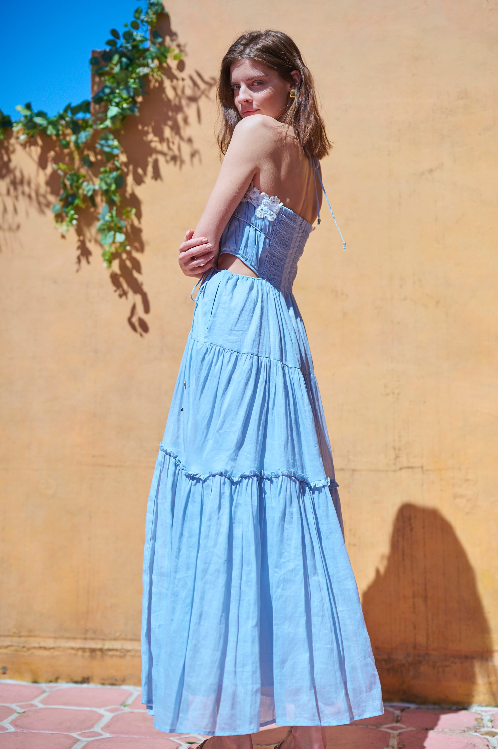 Elizabeth Long Dress <br>-SAX-