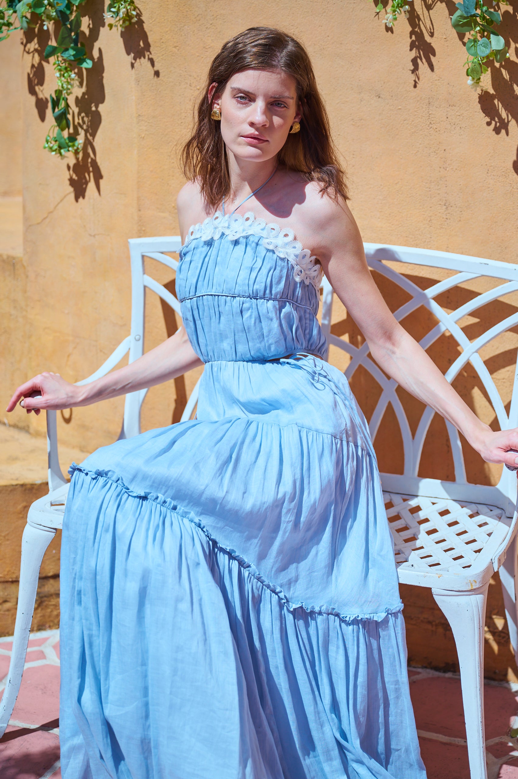 Elizabeth Long Dress <br>-SAX-