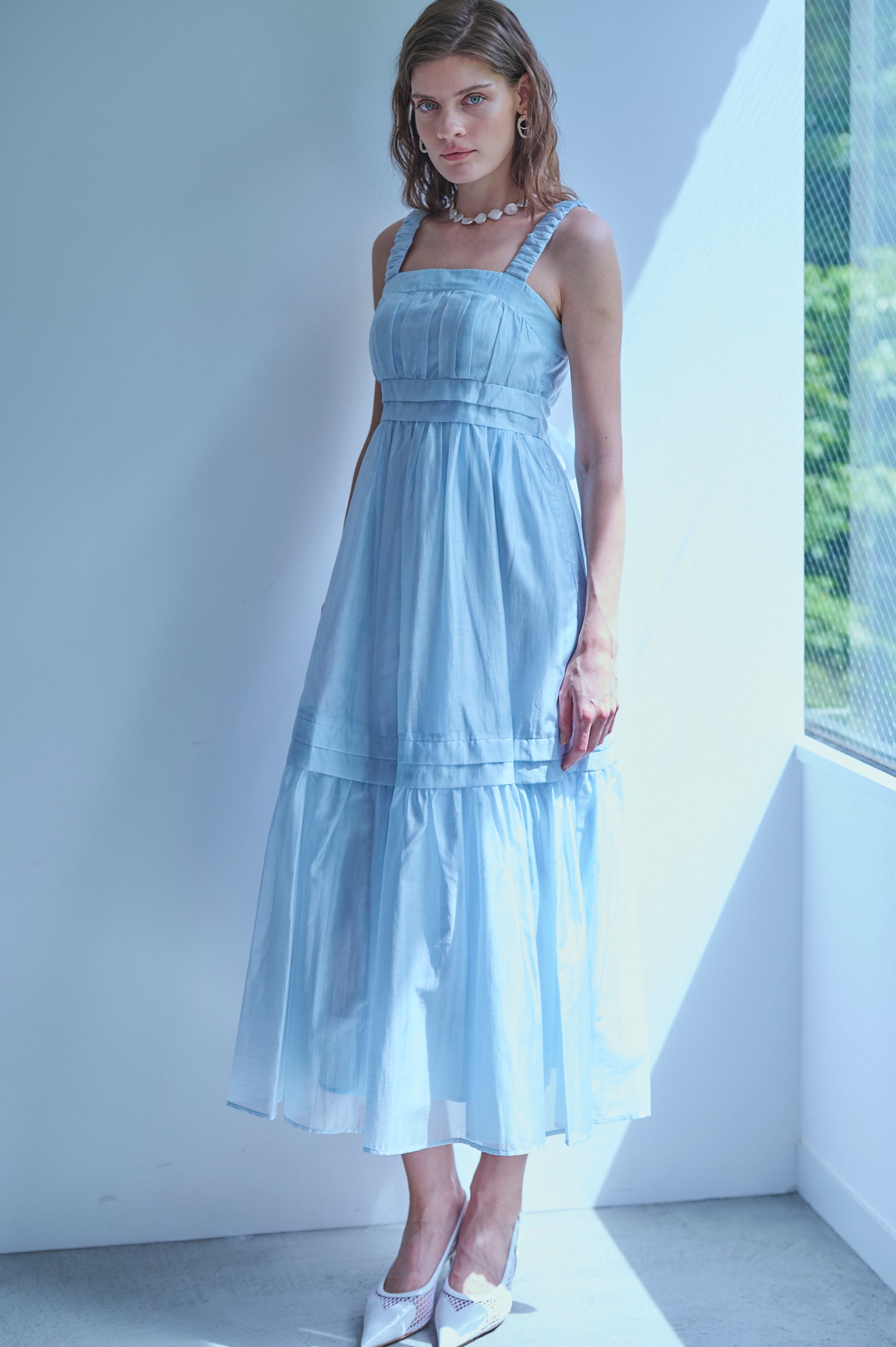 Pre-order <br>Hazel Dress <br>-SAX-