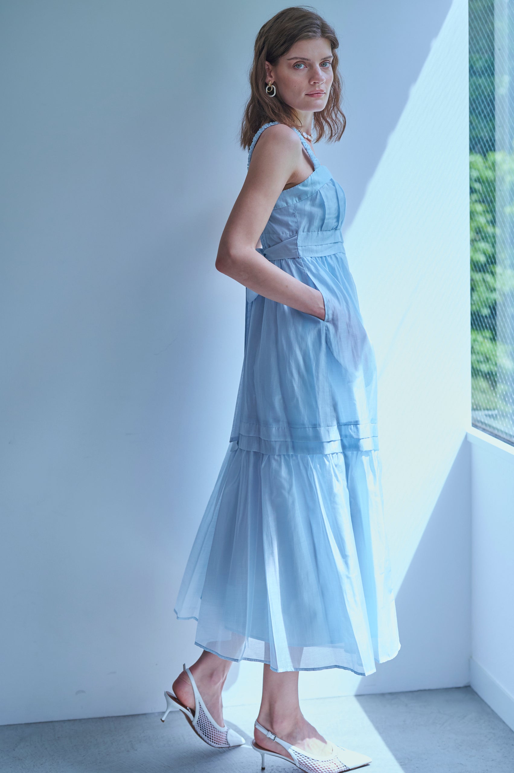 Pre-order <br>Hazel Dress <br>-SAX-