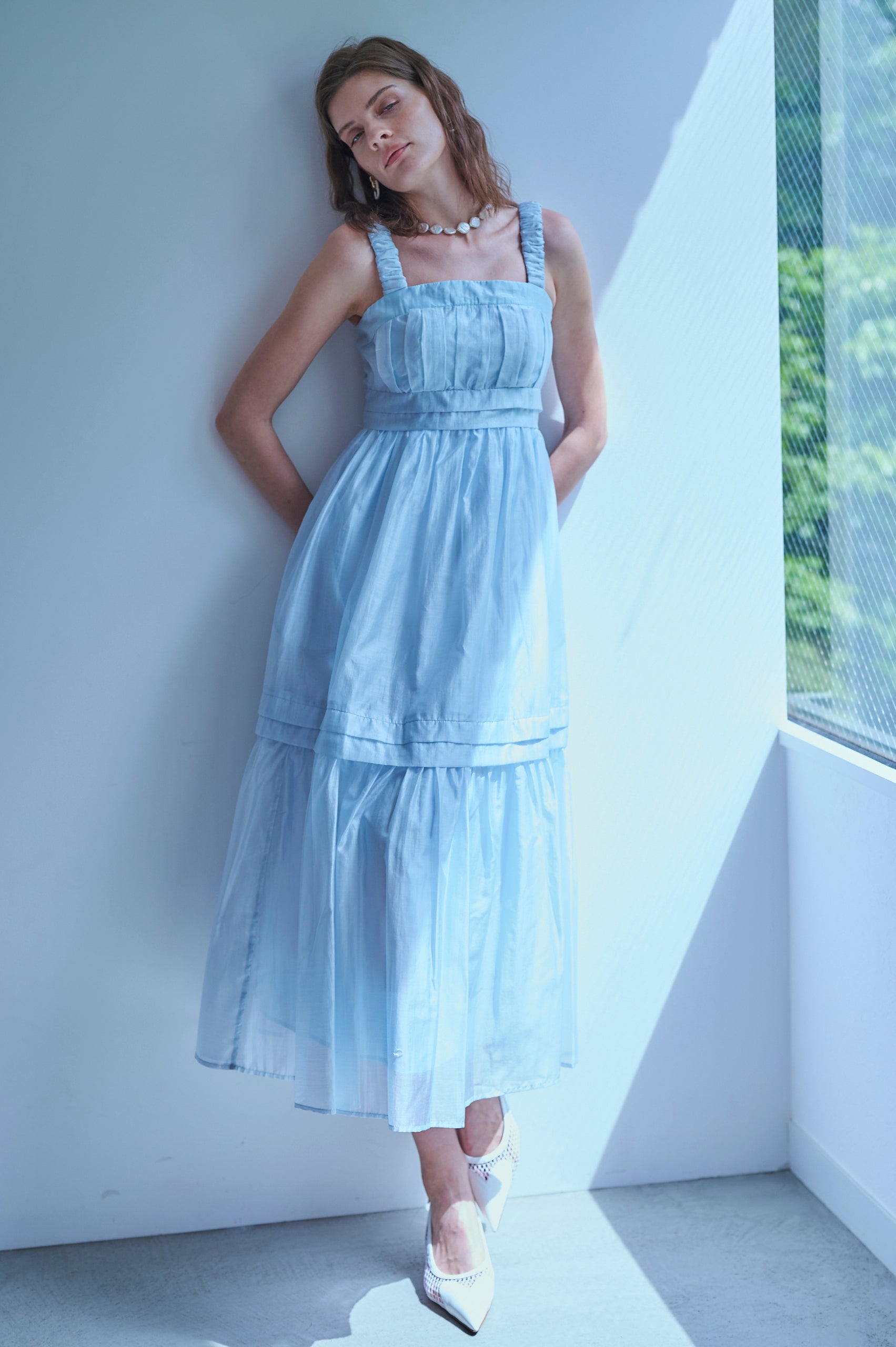 Pre-order <br>Hazel Dress <br>-SAX-