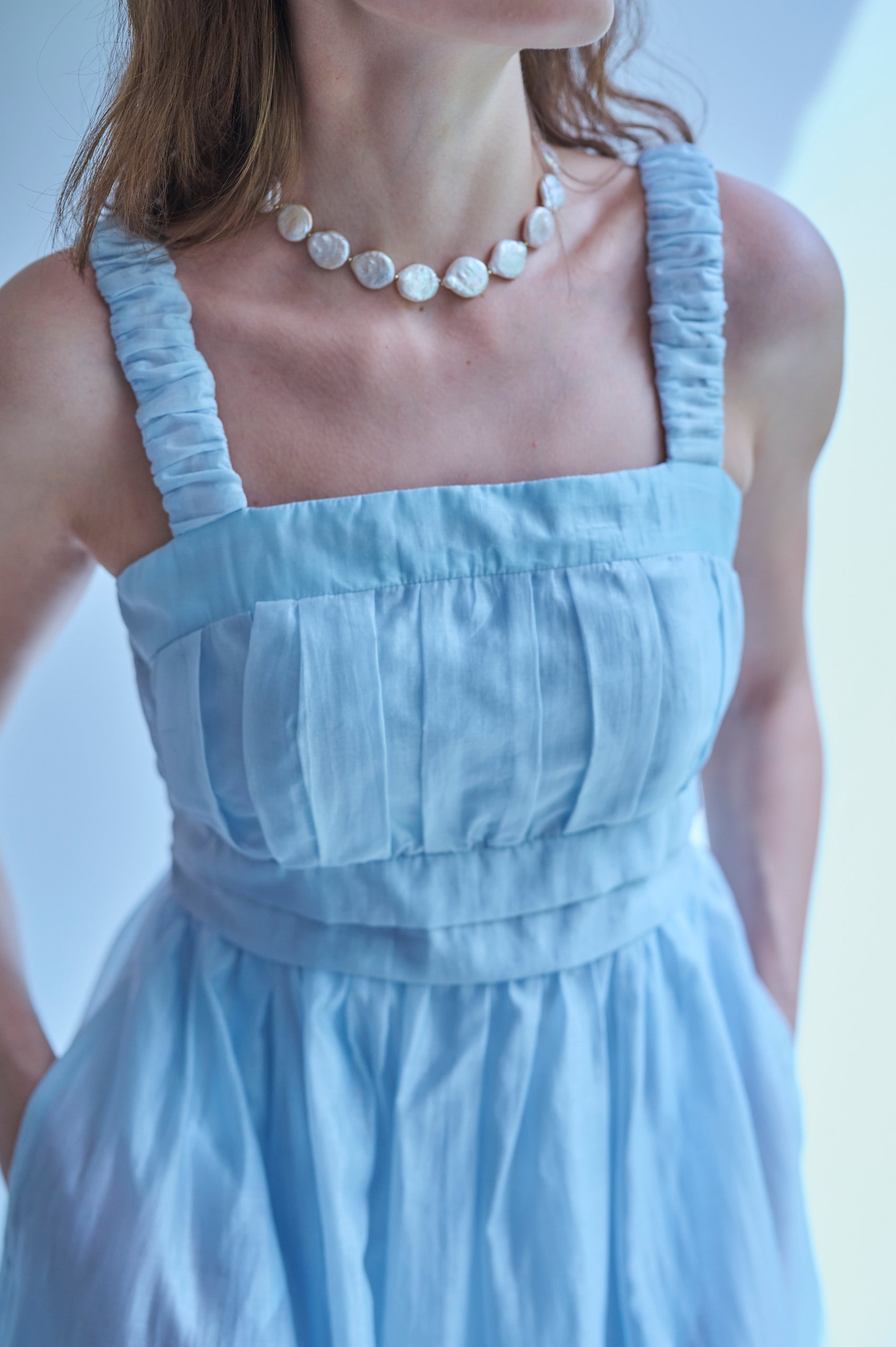 Pre-order <br>Hazel Dress <br>-SAX-