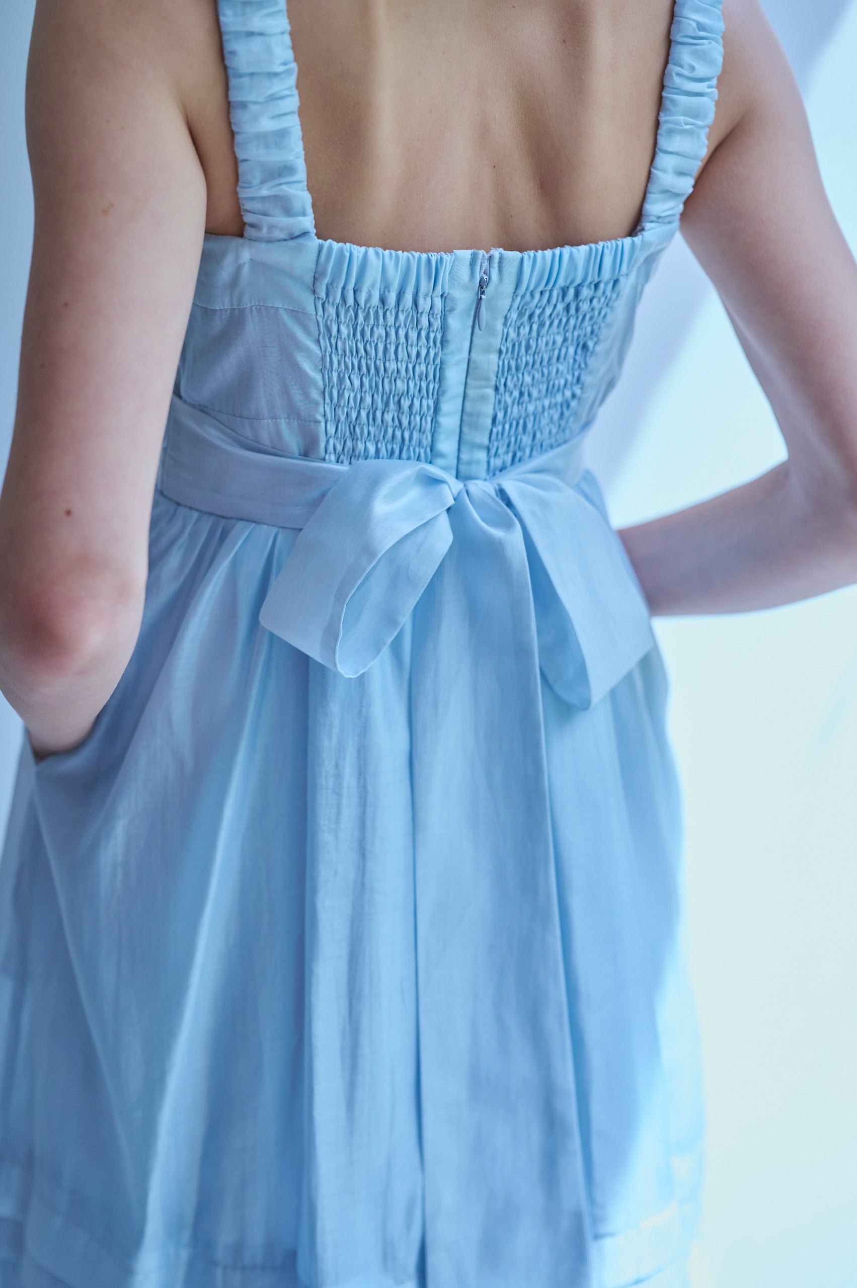 Pre-order <br>Hazel Dress <br>-SAX-
