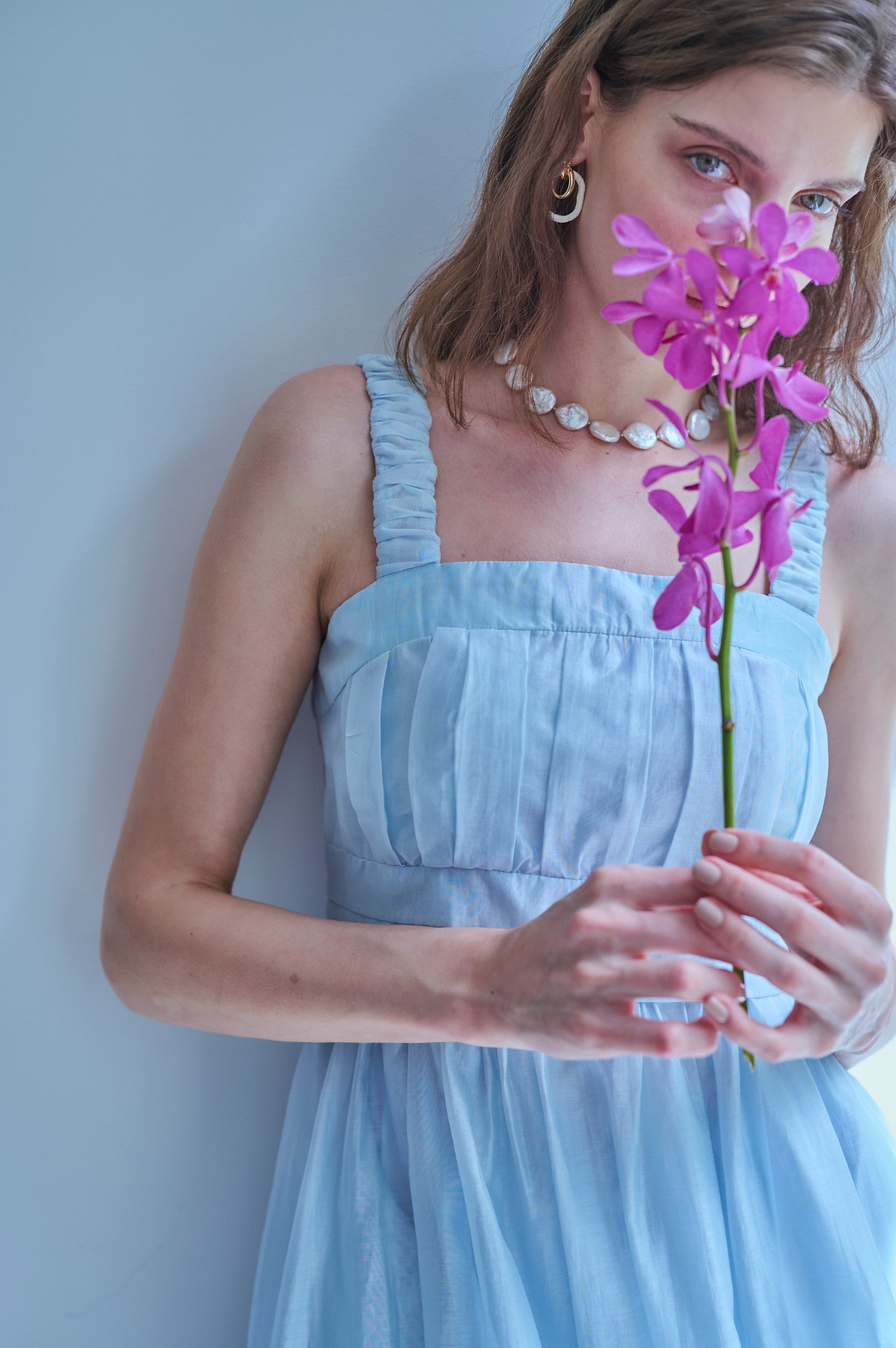 Pre-order <br>Hazel Dress <br>-SAX-