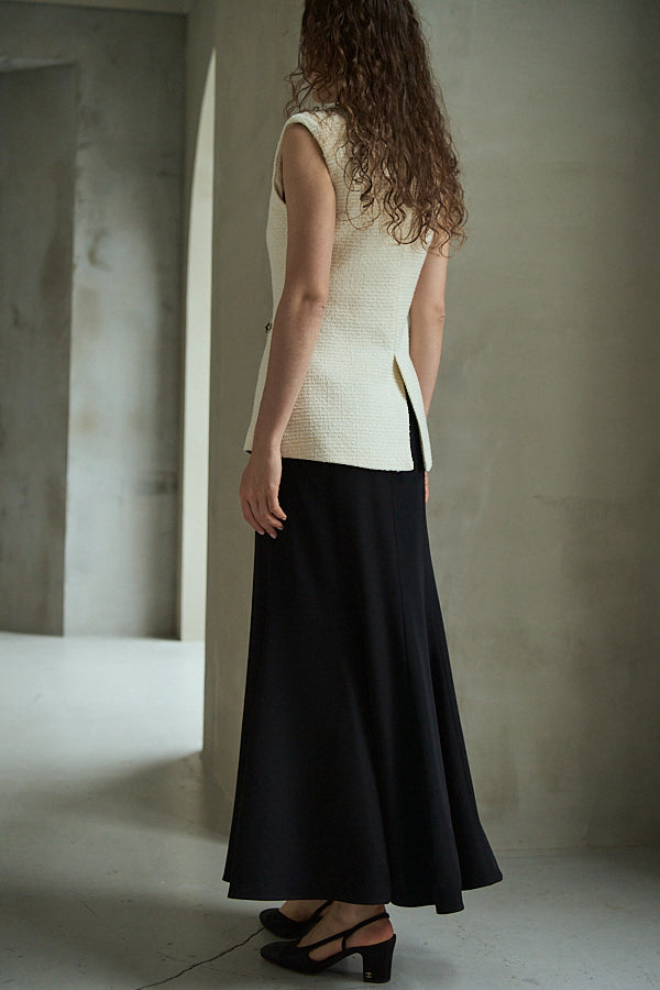 Robe Skirt -Black- 2size