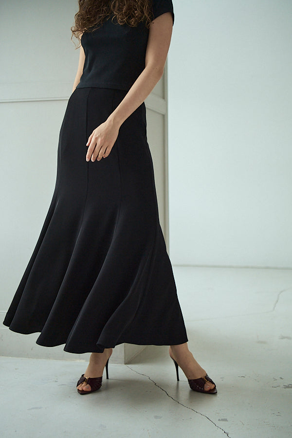 Robe Skirt -Black- 2size