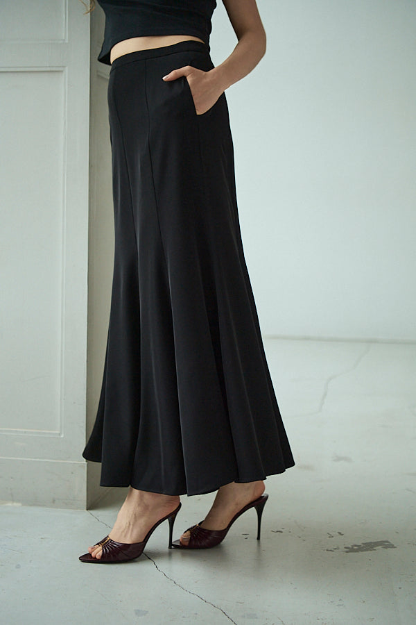 Robe Skirt -Black- 2size