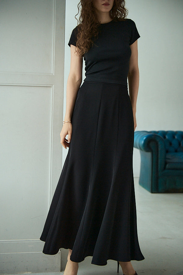 Robe Skirt -Black- 2size